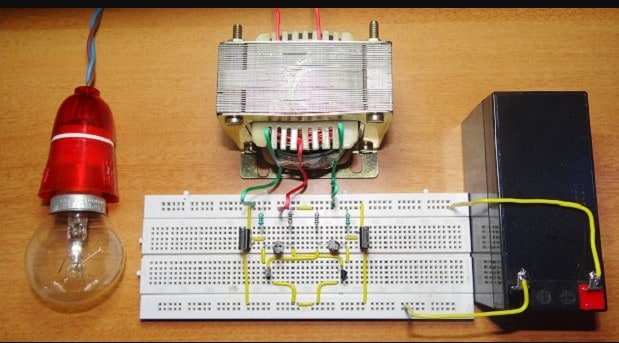 cara membuat inverter sederhana 1000 watt