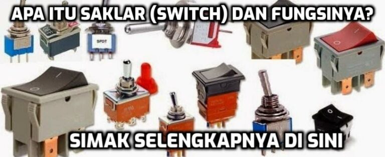 Fungsi Komponen Switch (Saklar) Pada Bor Listrik