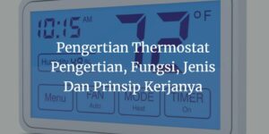 fungsi thermostat adalah