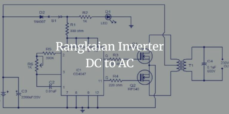 Skema Inverter Dc To Ac Archives - Cara Mesin