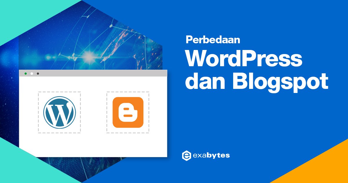 Jadi apa perbedaan antara blogspot dan wordpress?