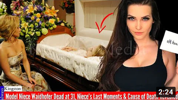 WATCH: Niece Waidhofer end life video leaked online: Model dies by frustration