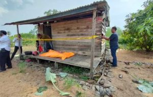 Polisi Langsung Cek Tempat Ayah Mutilasi Atau Membuhun Anak Kandung Nya Sendiri Di Inhil Riau