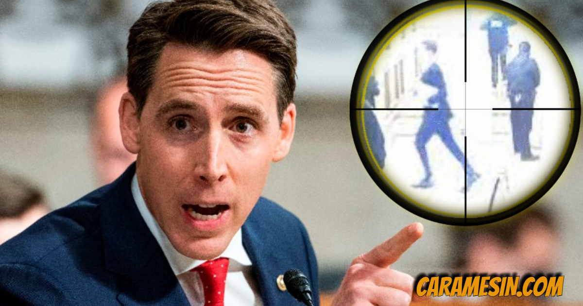 New Video shows senator Josh Hawley nicknamed 'Fistpump McRunpants' running from Capitol rioters