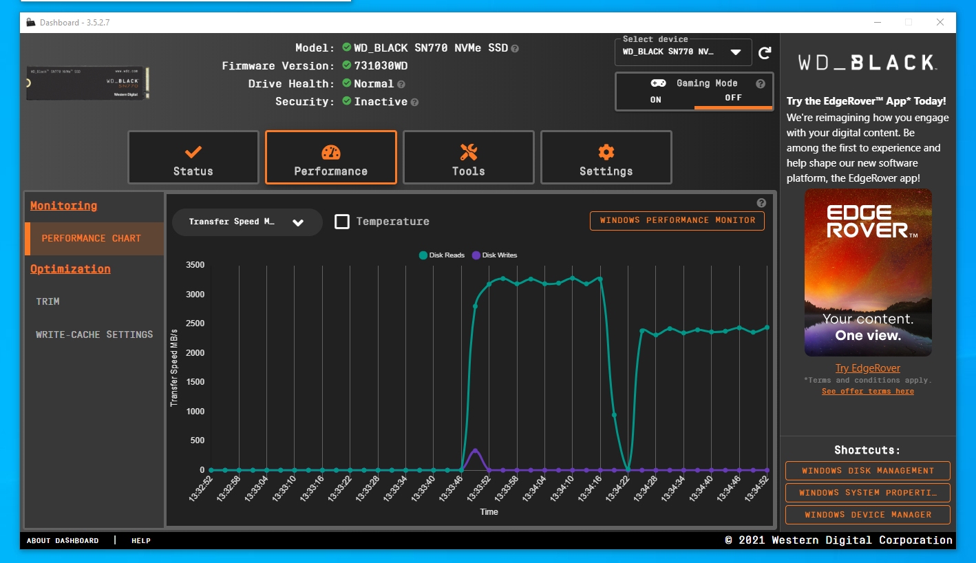 WD Black SN770, SSD buat gamer yang suka ngebut