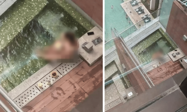 Viral Video of Couple Having sx Outside at Jacuzzi Hotel Hong Kong