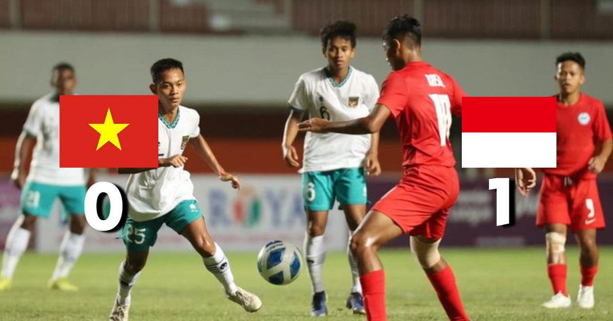 Hasil Timnas U-16 Indonesia 1 vs 0 Vietnam Final AFF U16, Indonesia juara AFF 2022