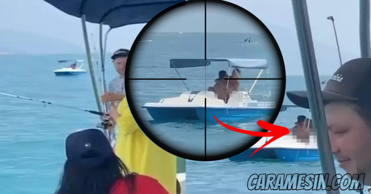 Viral Video một người đàn ông và phụ nữ "khiêu vũ" trên thuyền giữa ban ngày