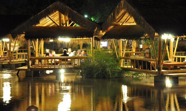 Spot wisata rumah air Bogor