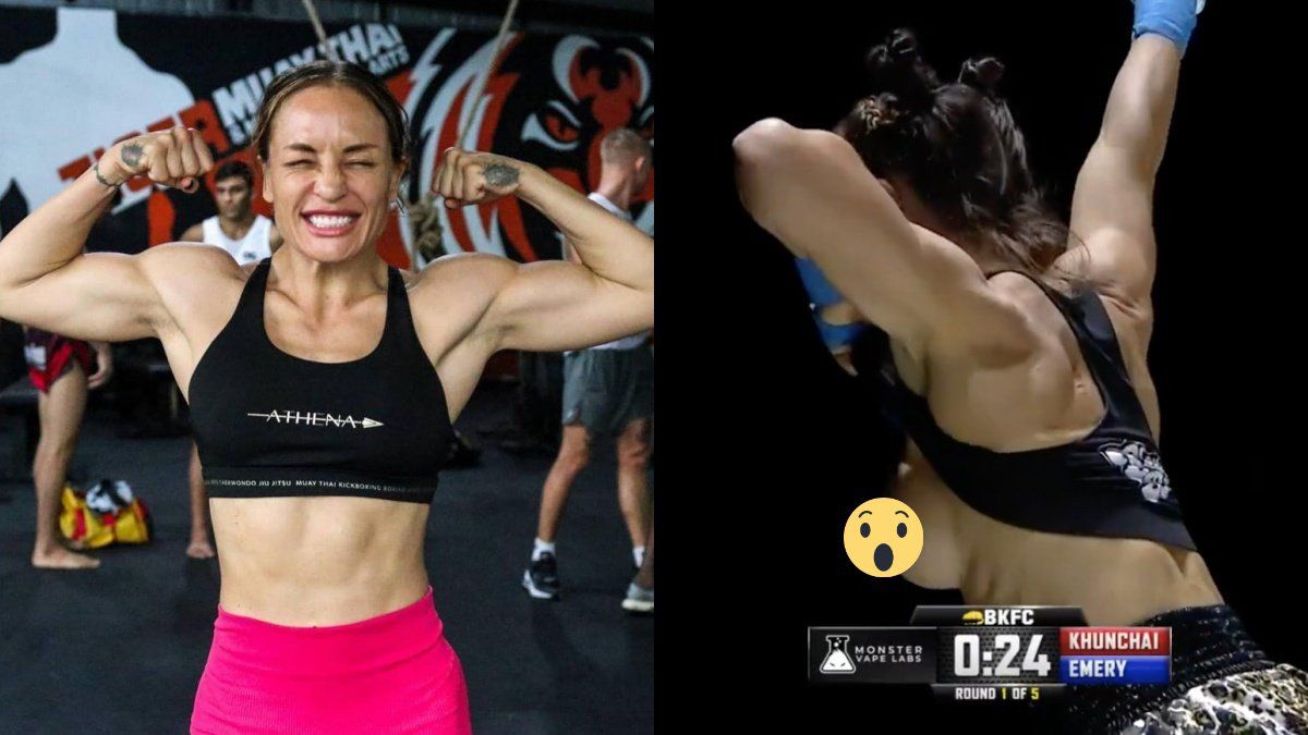 ( Update ) Link Full Tai Emery Shows Breasts After Winning First Round KO Viral Twitter Video 