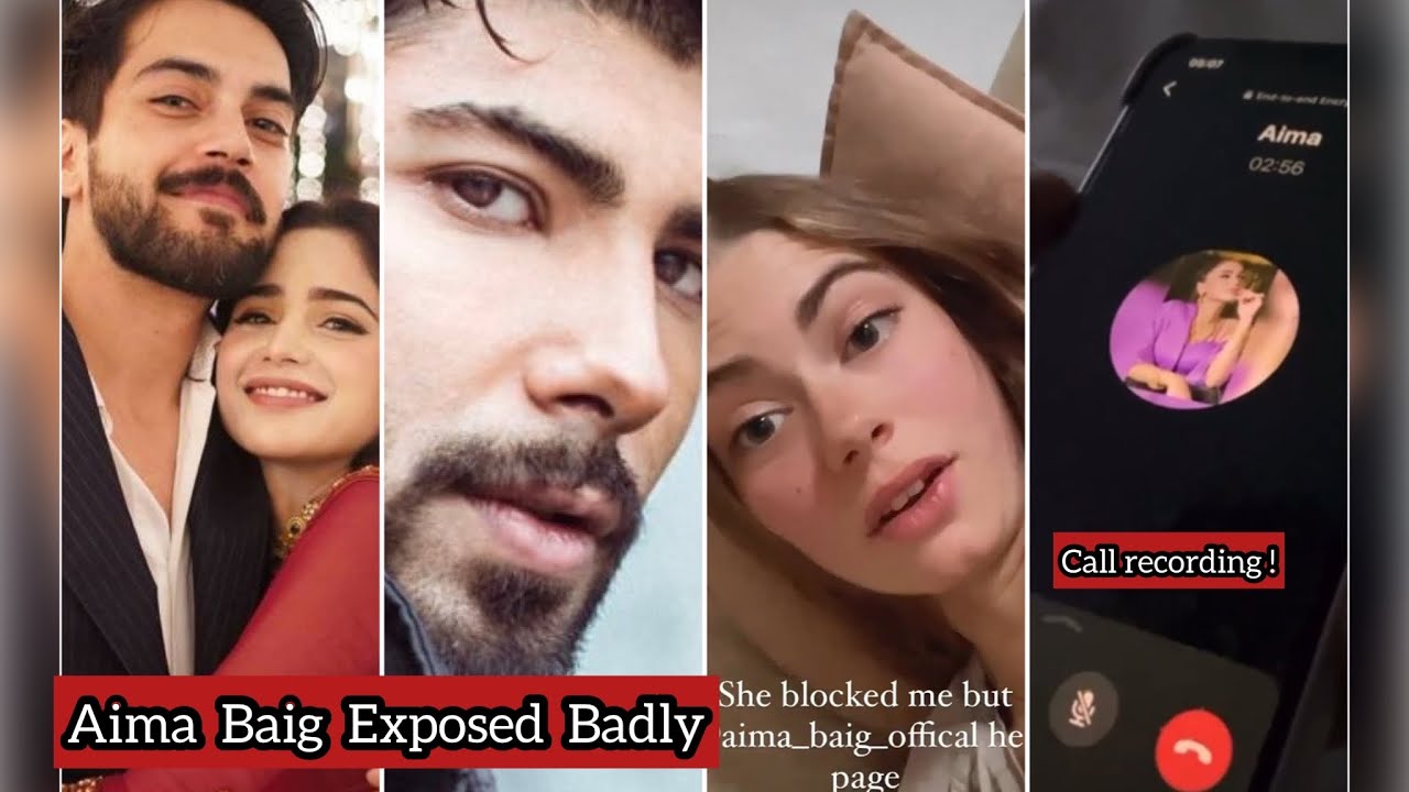 바이럴 영국 모델, Aima Baig가 전 약혼자 Shahbaz Shigri와 바람을 피웠다고 비난