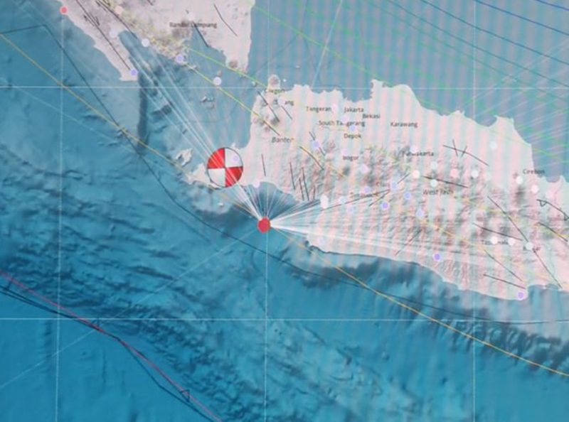 Info Gempa Bumi Bayah Lebak Banten Terkini 09 0ktober 2022