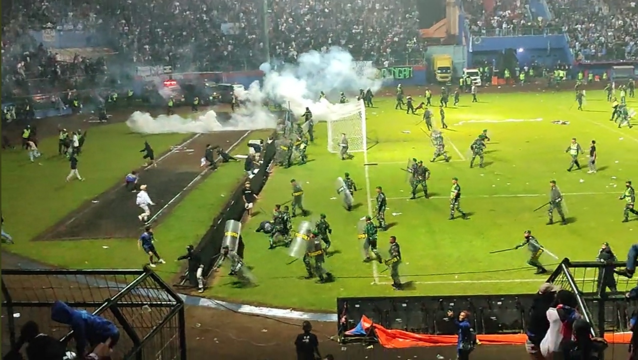 Ngeri Korban Tragedi Kerusuhan Di Stadion Kanjuruhan Malang Di