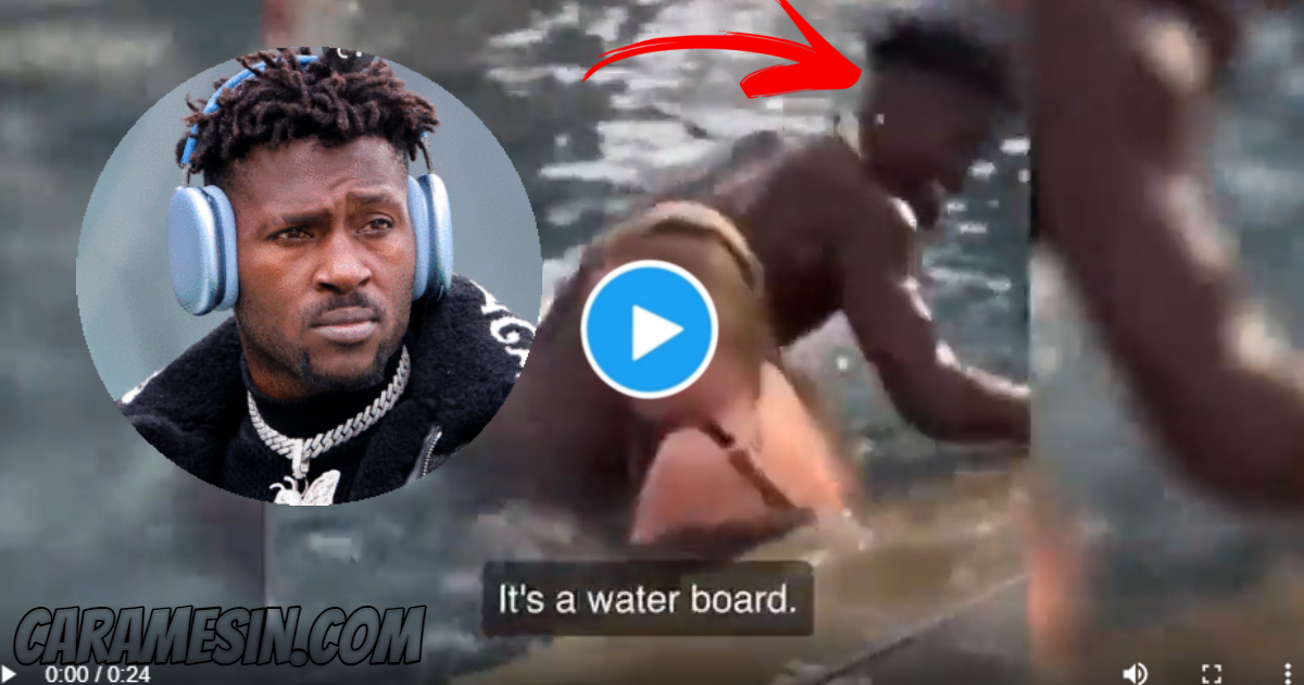 (Watch) Real Link Antonio Brown Twitter Video Pool in Dubai Viral