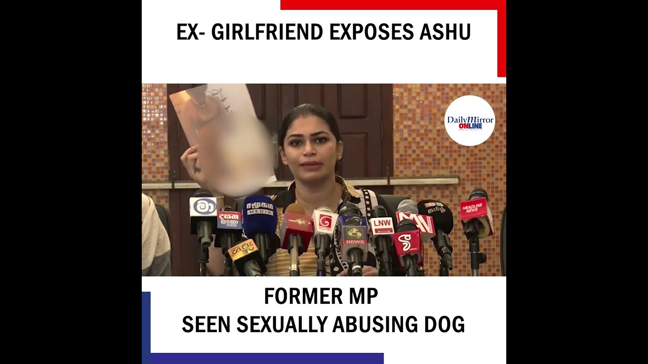 Update Viral vids President’s advisor,Ashu Marasinghe’s dog case spreads,On-camera dog