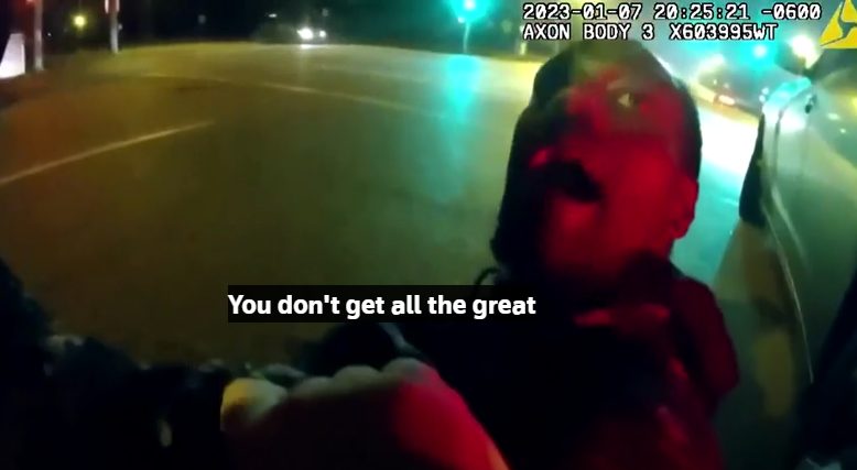 Tire Nichols' video shows Kick a Memphis police officer